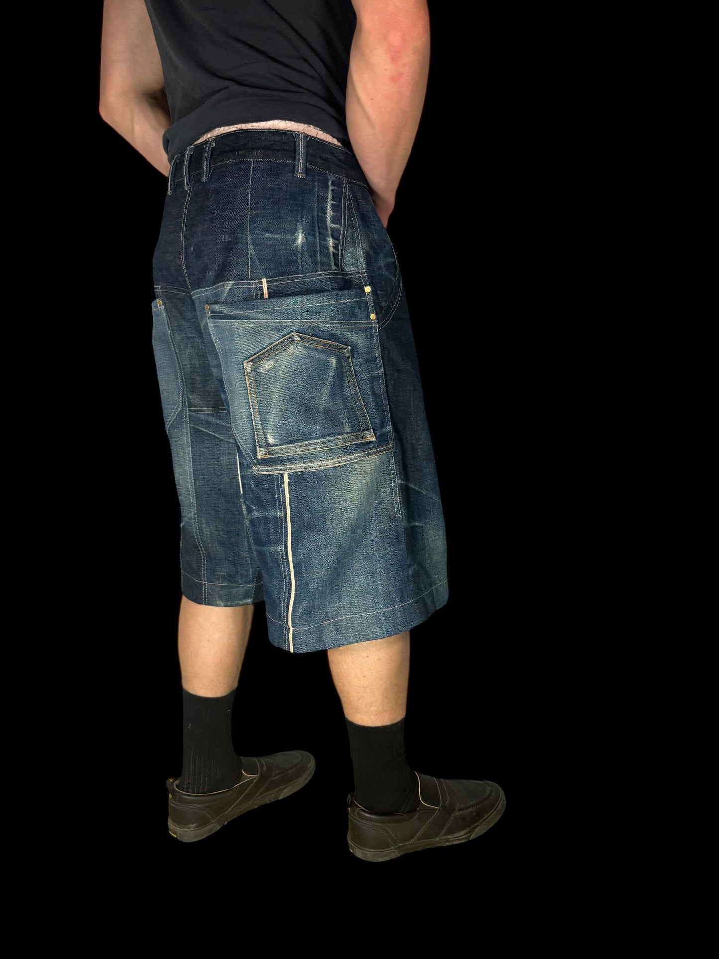 JAPANESE SELVEDGE JORT SHORTZ