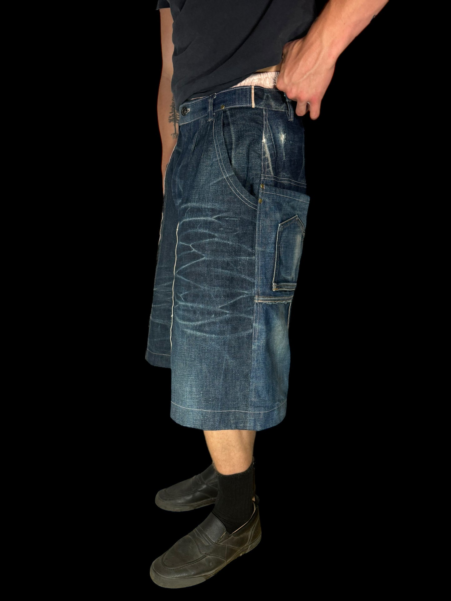 JAPANESE SELVEDGE JORT SHORTZ