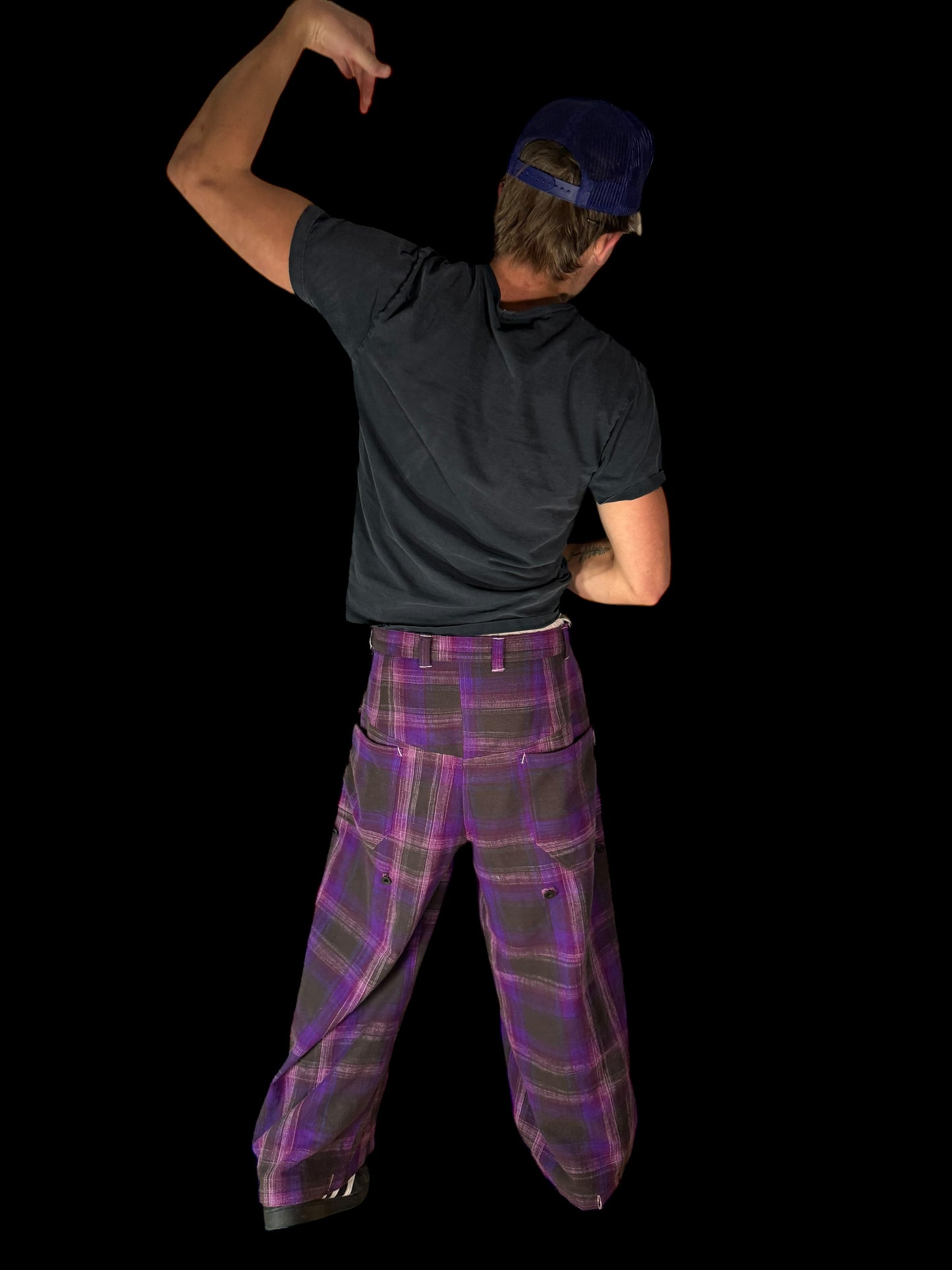 PURP FLANNEL TRANSFORMER PANCE