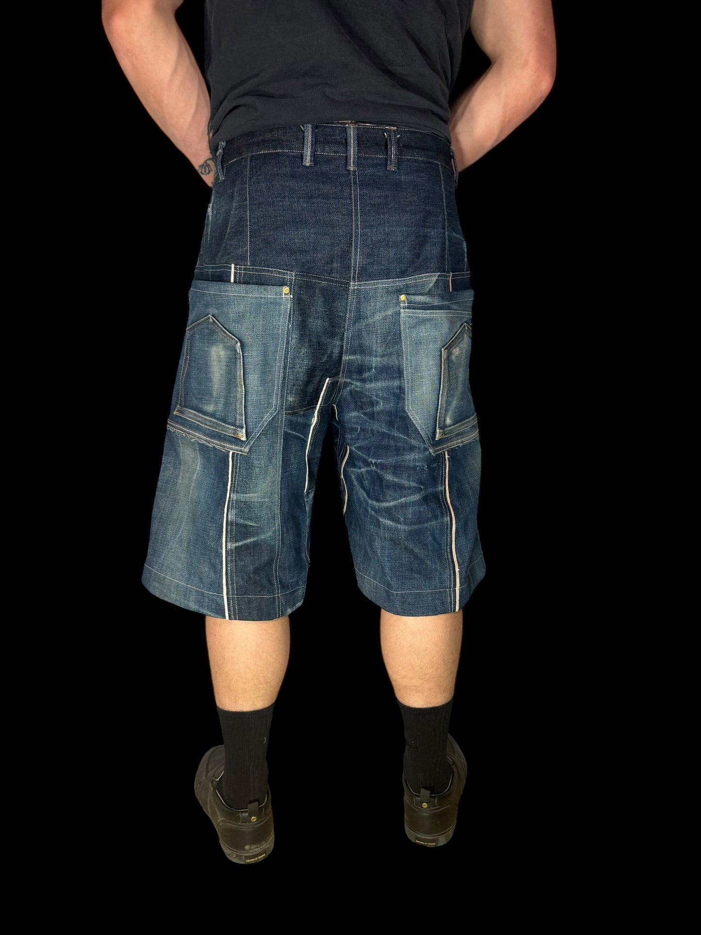 JAPANESE SELVEDGE JORT SHORTZ