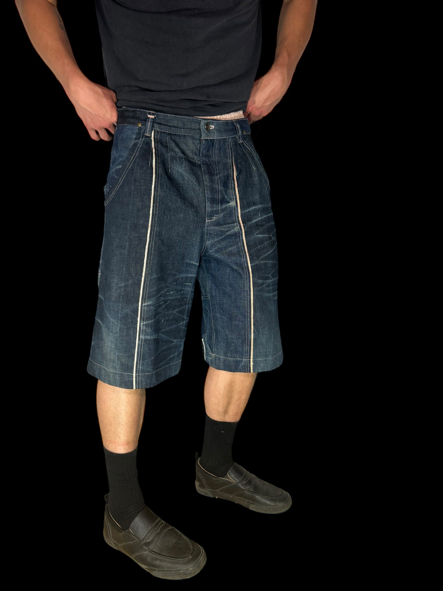 JAPANESE SELVEDGE JORT SHORTZ