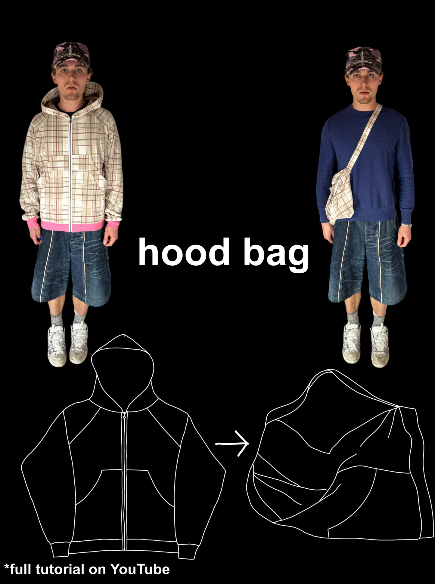 THE HOOD BAG PATTERN