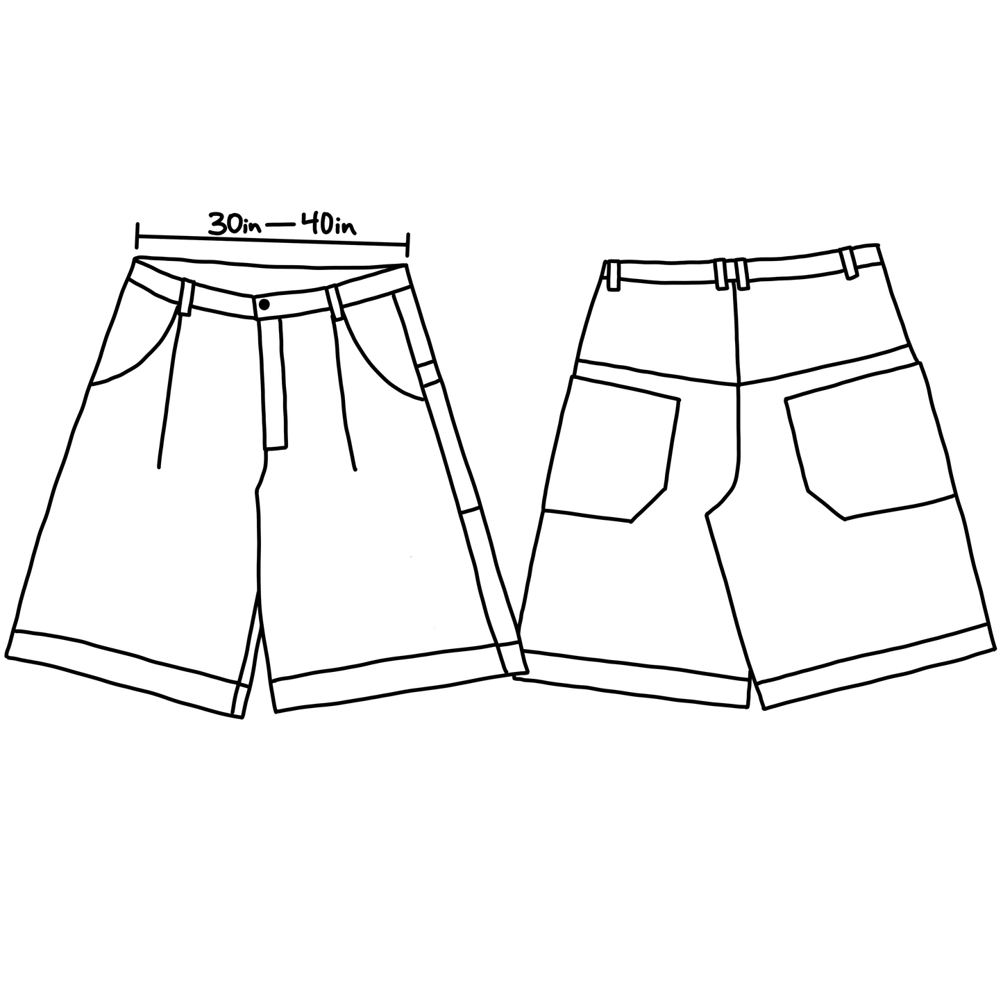 JORT SHORTZ PATTERN ¡A4 VERSION!