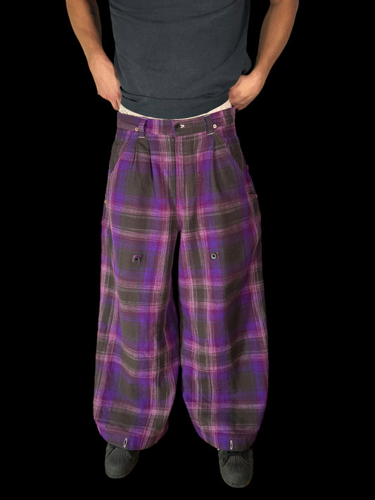 PURP FLANNEL TRANSFORMER PANCE