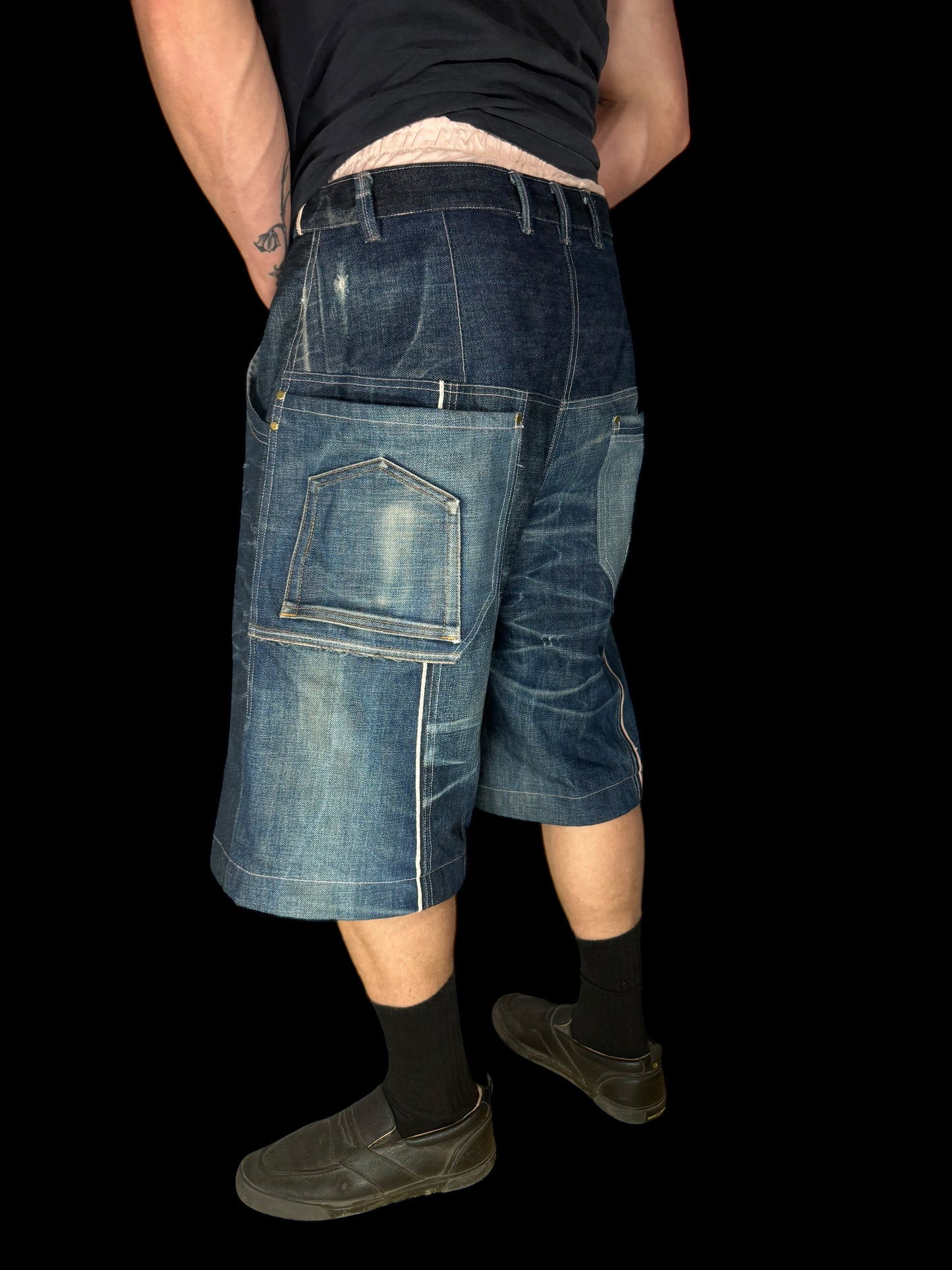 JAPANESE SELVEDGE JORT SHORTZ