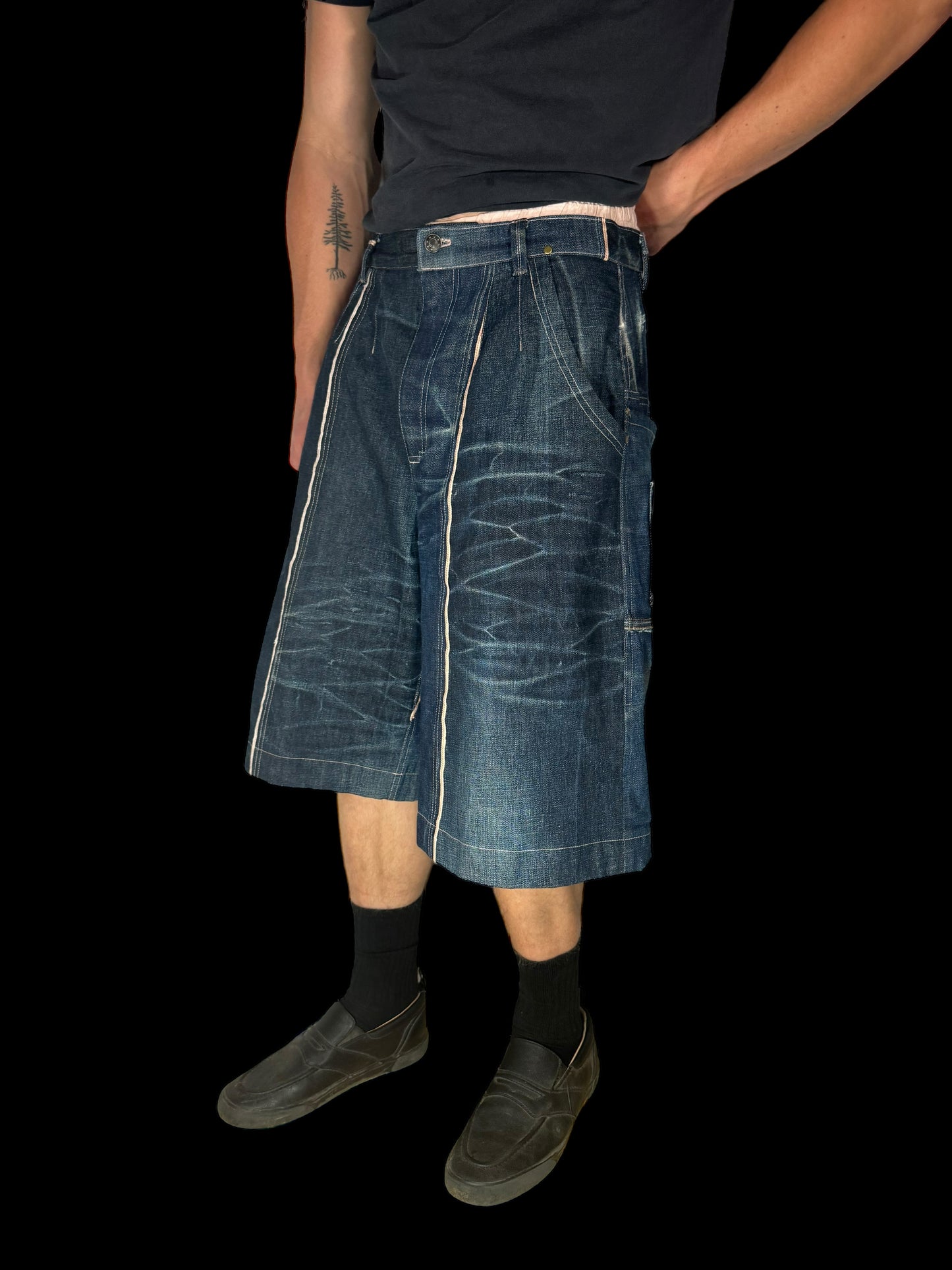 JAPANESE SELVEDGE JORT SHORTZ