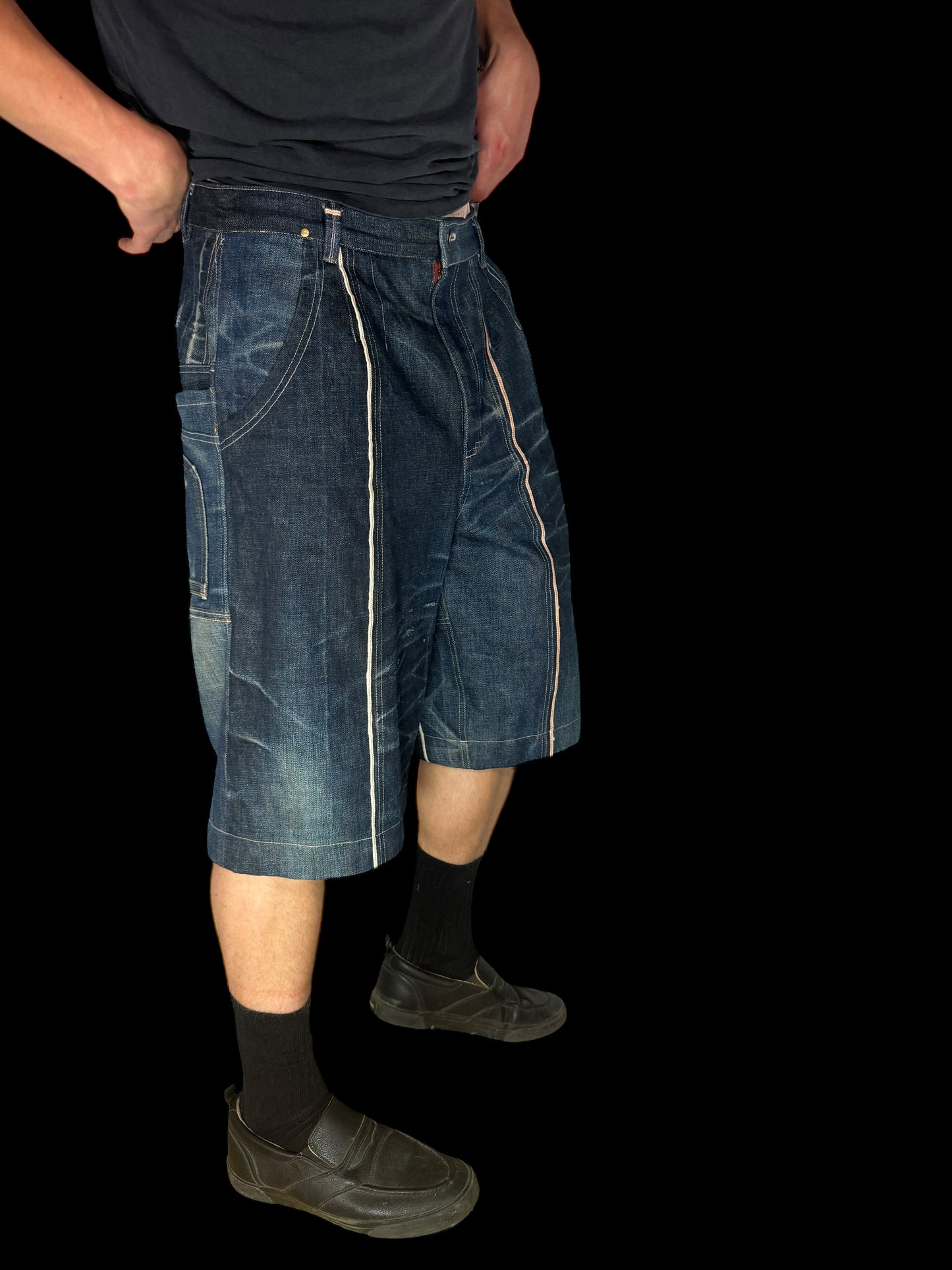 JAPANESE SELVEDGE JORT SHORTZ