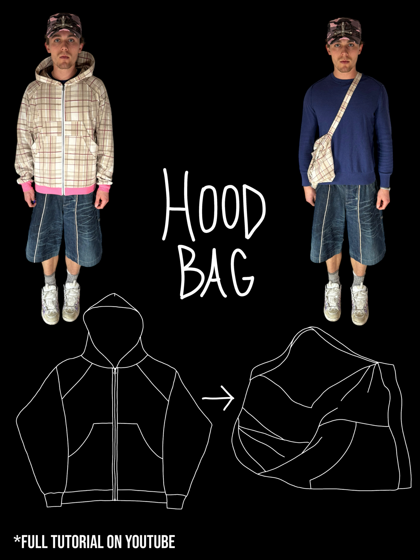THE HOOD BAG PATTERN