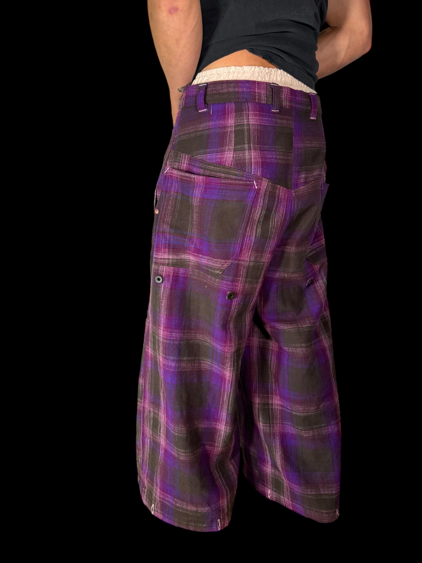 PURP FLANNEL TRANSFORMER PANCE