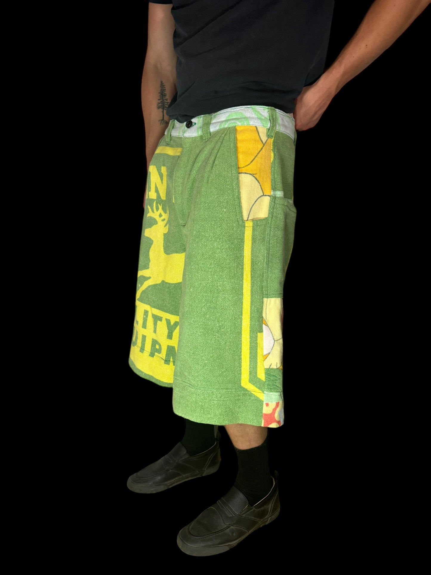 VTG TOWEL JORT SHORTZ