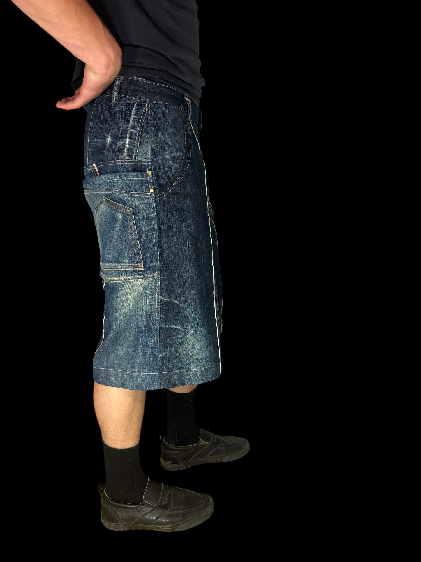 JAPANESE SELVEDGE JORT SHORTZ