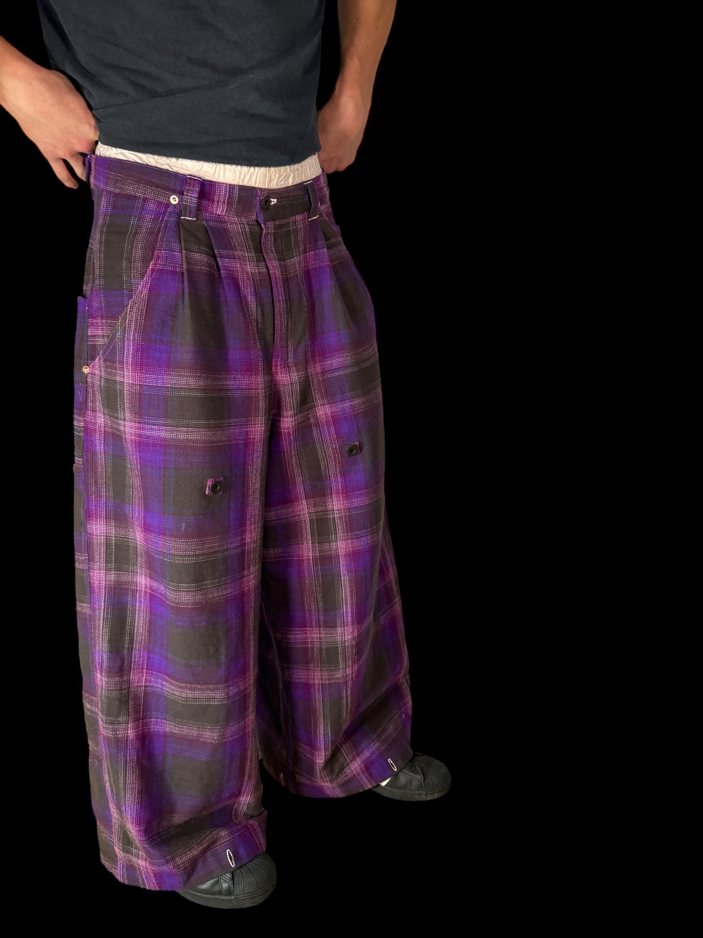 PURP FLANNEL TRANSFORMER PANCE